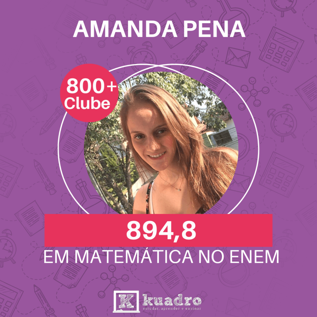 Amanda Pena. Matemática 894