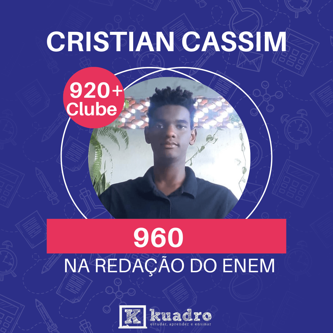 Cristian Cassim. Redação 920