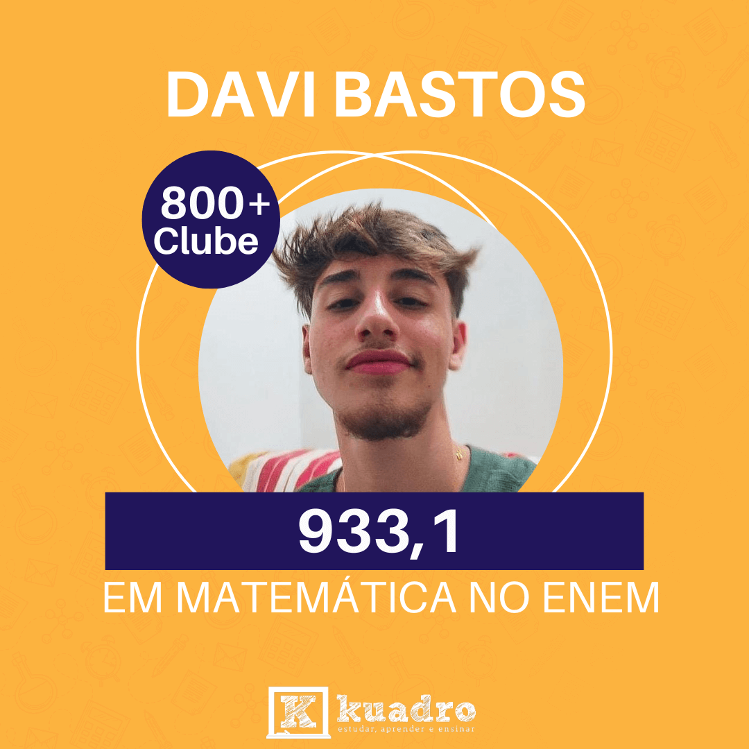 Davi Bastos. Matemática 933