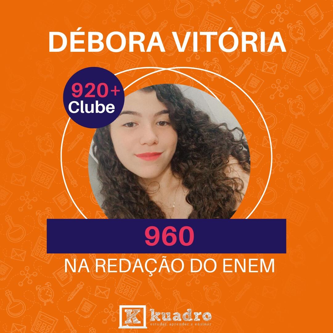 Débora Vitória. Redação