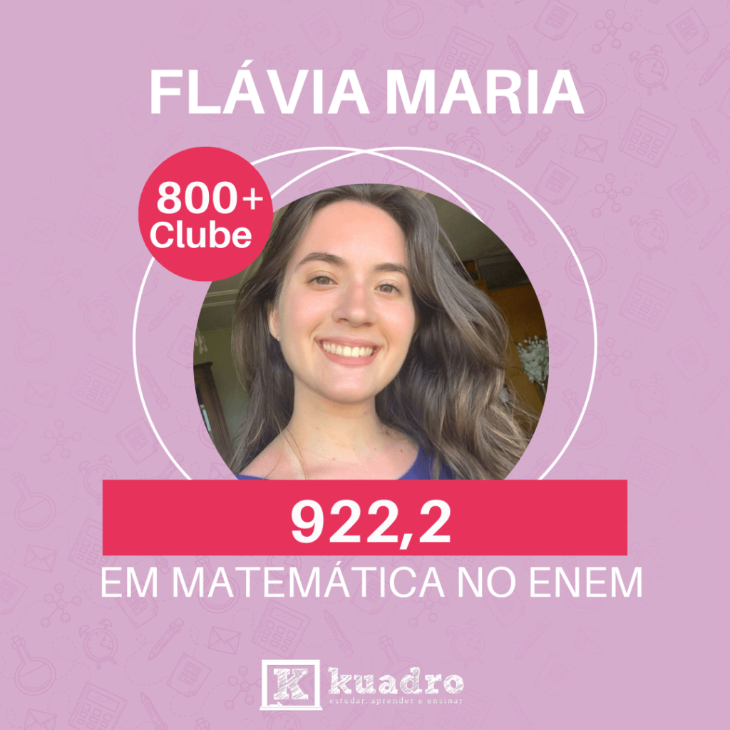 Flávia Maria. Matemática 922