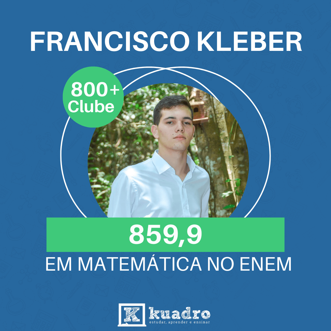 Francisco Kleber. Matemática 859