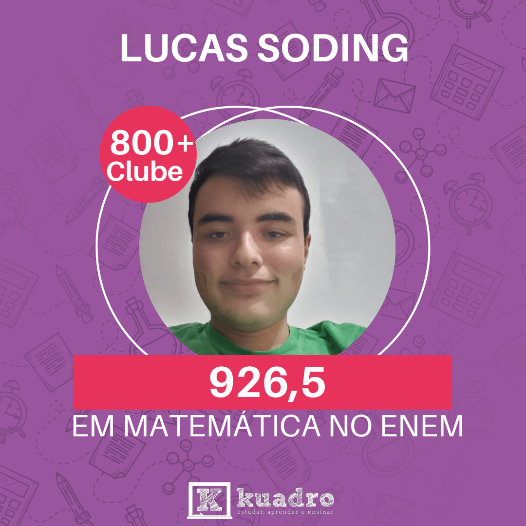 Lucas Soding. Matematica 926