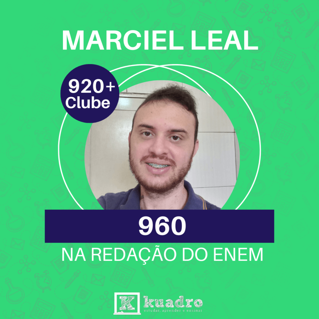 Marciel Leal. Redação 920